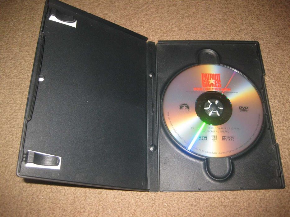 DVD "Jogos de Poder - O Atentado" com Harrison Ford