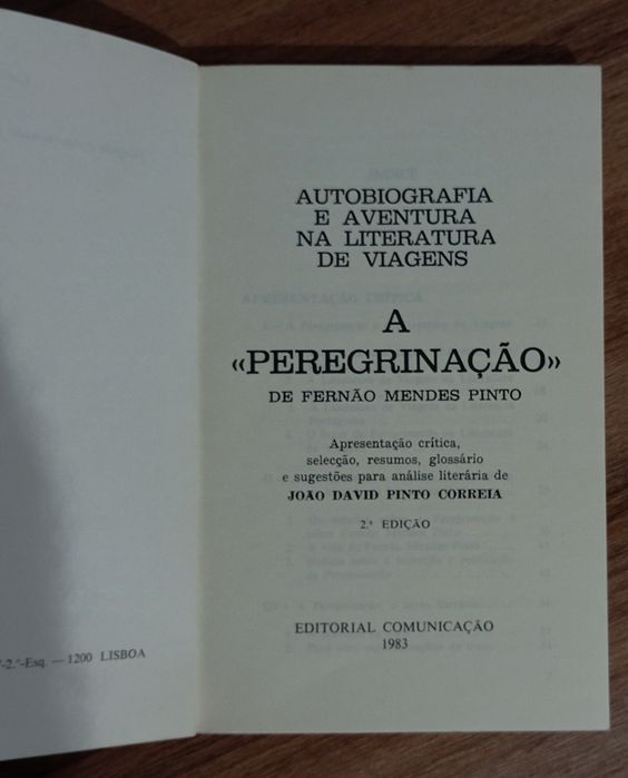 A peregrinação de Fernão Mendes Pinto