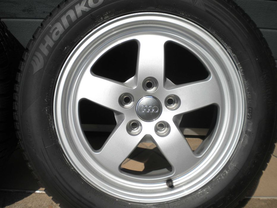 ! Koła zimowe aluminiowe 16 5x112 Audi A4 B9 B8 205/60r16 Hankook 22r