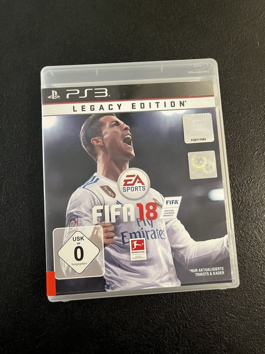Fifa 18 Legacy Wdition PL PS3