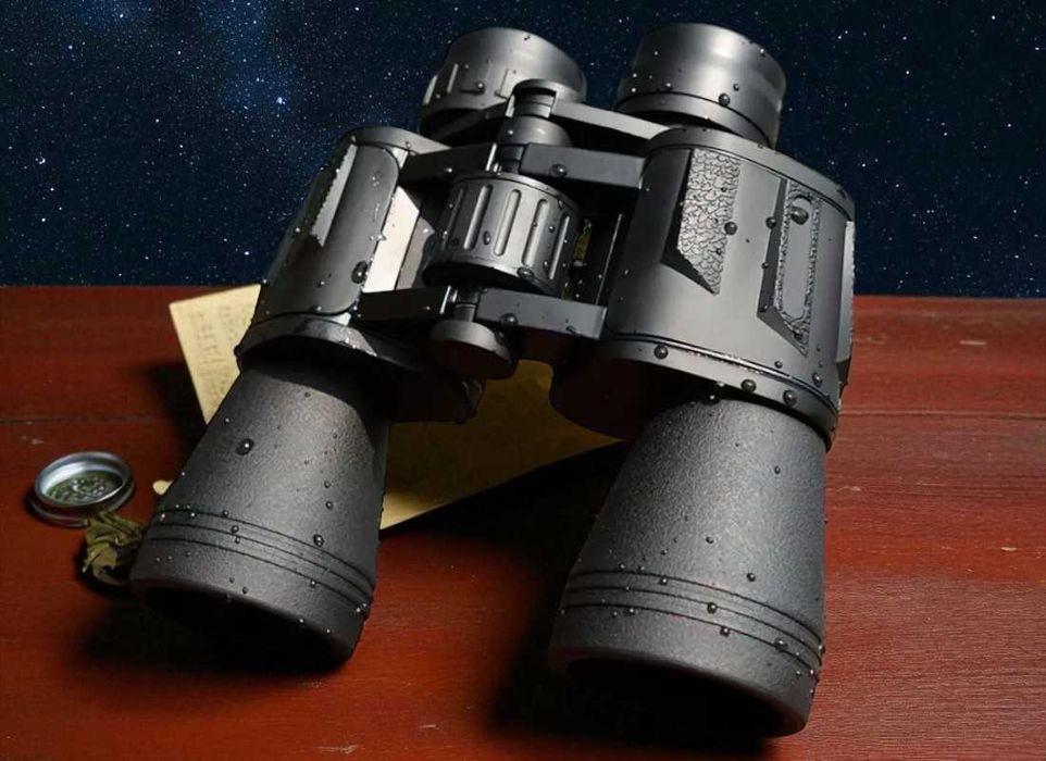 Бінокль 20х50, прогумований бінокуляр для полювання, риболовлі