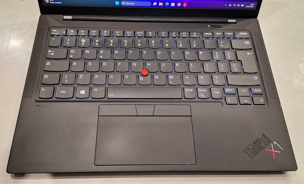 Laptop ThinkPad X1 Carbon G9 i7 1185G7|16GB RAM|256GB SSD| W11|KL A| Dotyk