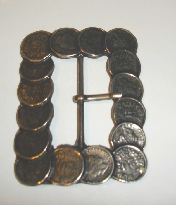 Klamra metalowa do paska o szerokości 4,5 cm