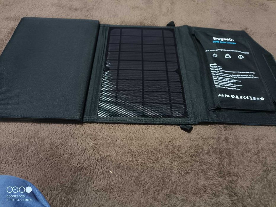 mata solarna panel solarny przenosna ladowarka usb nowa 100% sprawna