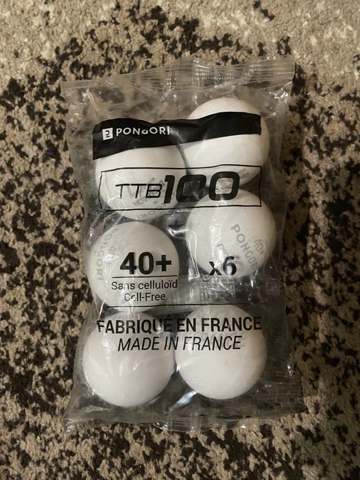 Якісні тенісні мʼячики 6шт