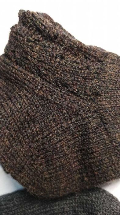 Шерстяні шкарпетки з візерунком