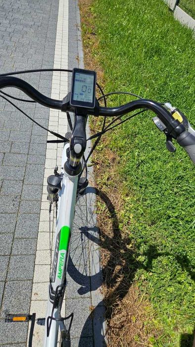 Elektryczny Rower Damski Majdller AMPERA E-bike 7-b 28" Biały - używany- elektryk