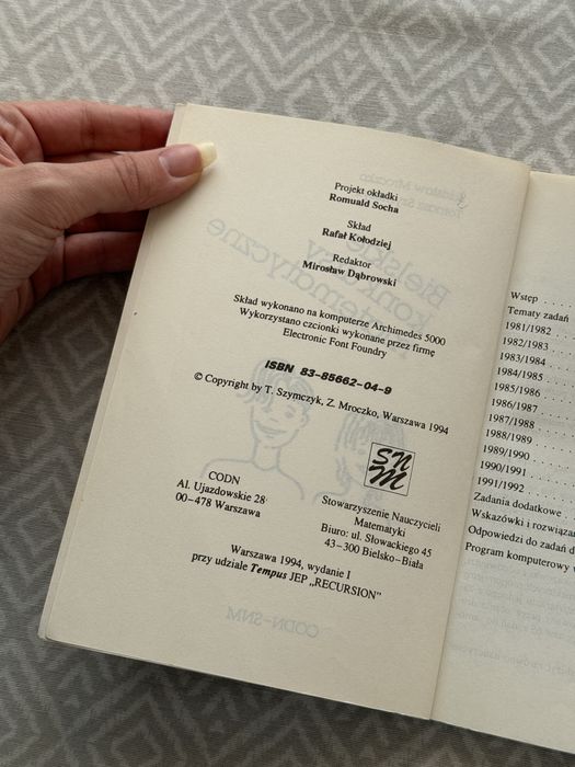 Bielskie konkursy matematyczne
