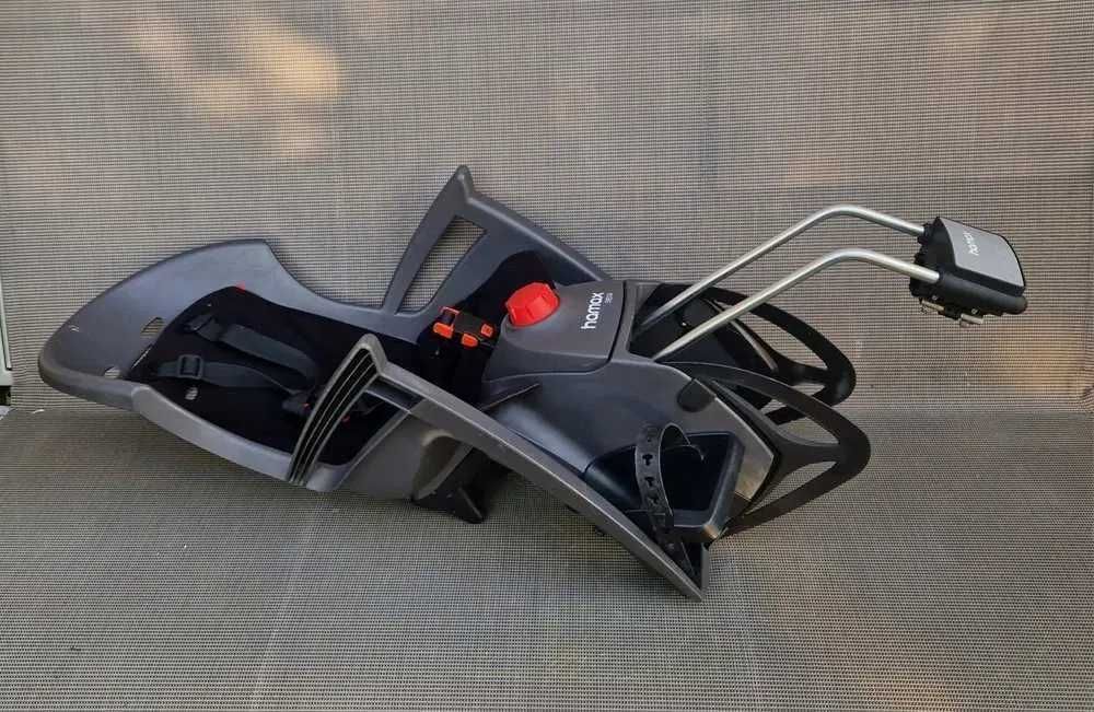 Fotelik rowerowy tylny Hamax Siesta uchylany na ramę pod siodełko