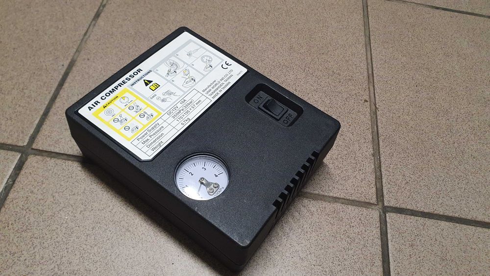 Kompresor zestaw do naprawy koła