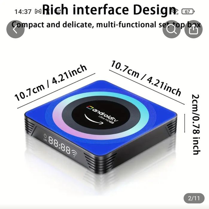 Longyu Android TV Box 2/16