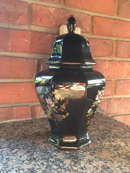 Vaso/ jarra com tampa