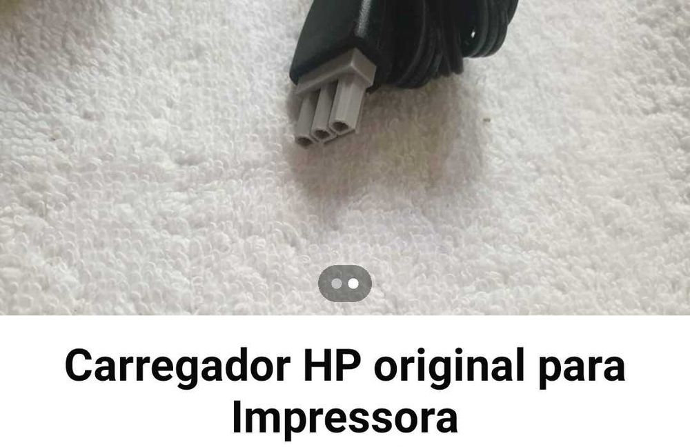 Carregador HP Original para Impressora