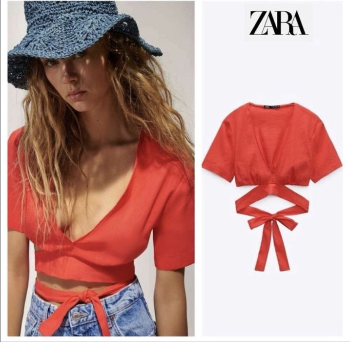 Костюм zara,шорти-спідниця і топ xs