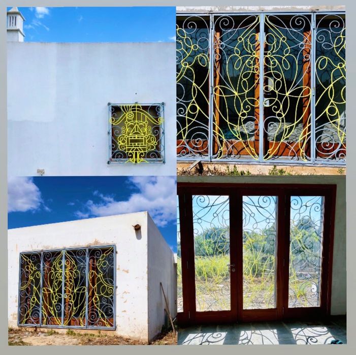 Projetos personalizados das grades para janelas, portões e portas