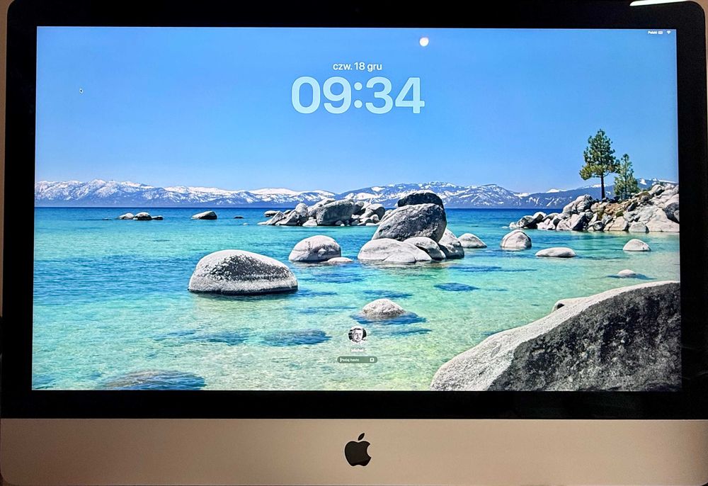 Apple iMac 27” Retina 5K 2020; i7; 40GB; SSD; Radeon 8GB; Pełny zestaw