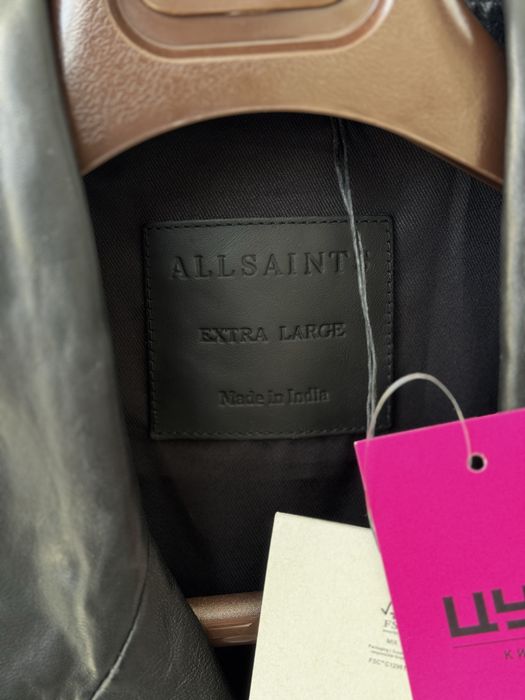 Итальянская кожаная куртка (косуха) Allsaints