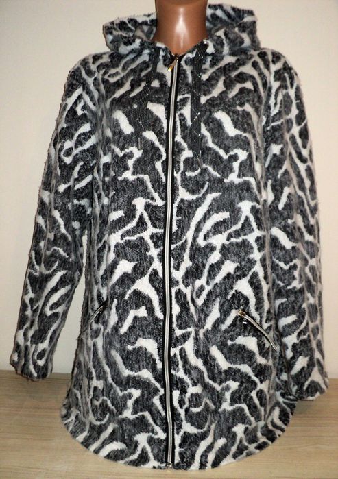 Damski cienki płaszczyk, bluza Eltex roz. 46-48 3XL-4XL