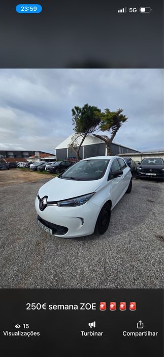 Zoe 250€ TVDE UBER