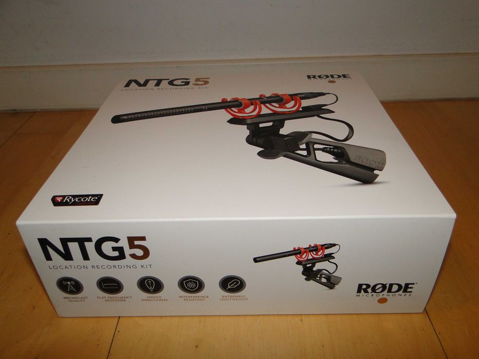Mikrofon Pojemnościowy RODE NTG-5 SHOTGUN KIT.Nowy.Okazja.Najtaniej