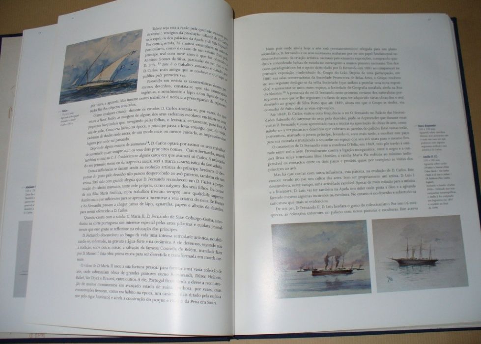 D. Carlos de Bragança - cadernos de desenho