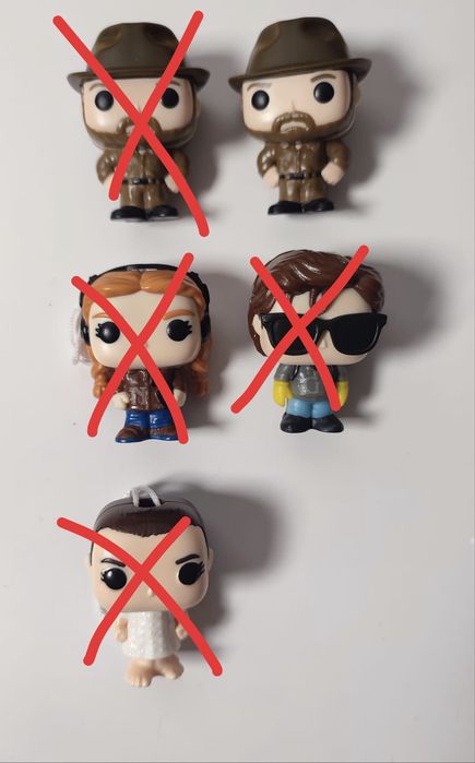 Funkos Stranger Things Kinder Joy bonecos novos