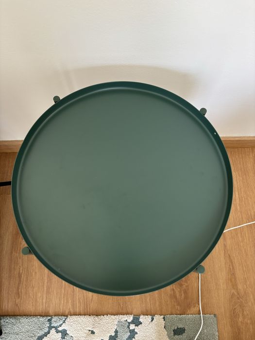 Mesa auxiliar verde IKEA
