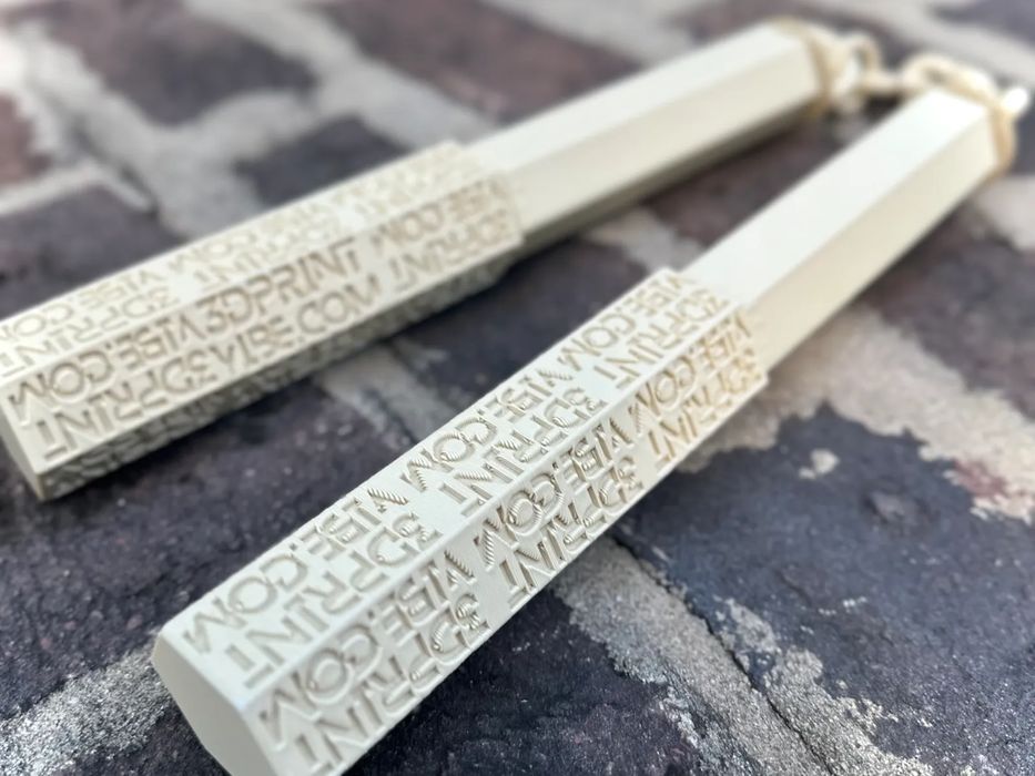 Nunchucks "Ninja" Novas - Tamanho 12" (2 Peças)