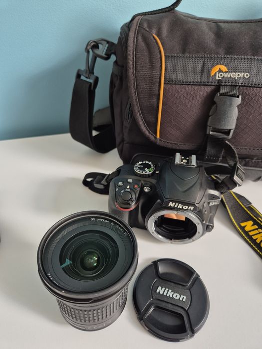 Sprzedam Nikon D3400 i/ lub obiektyw Nikkor AF-P 10-20 mm 1:4,5-5,6 G