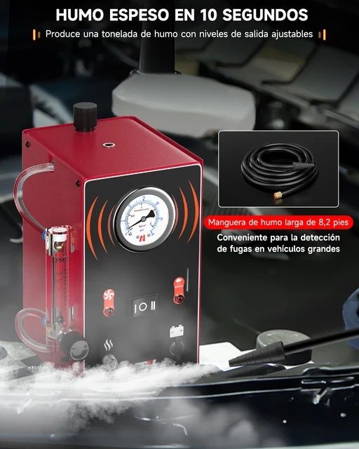Detetor de Fugas por Fumo com medidor de pressão/fluxo Ancel S300 NOVO