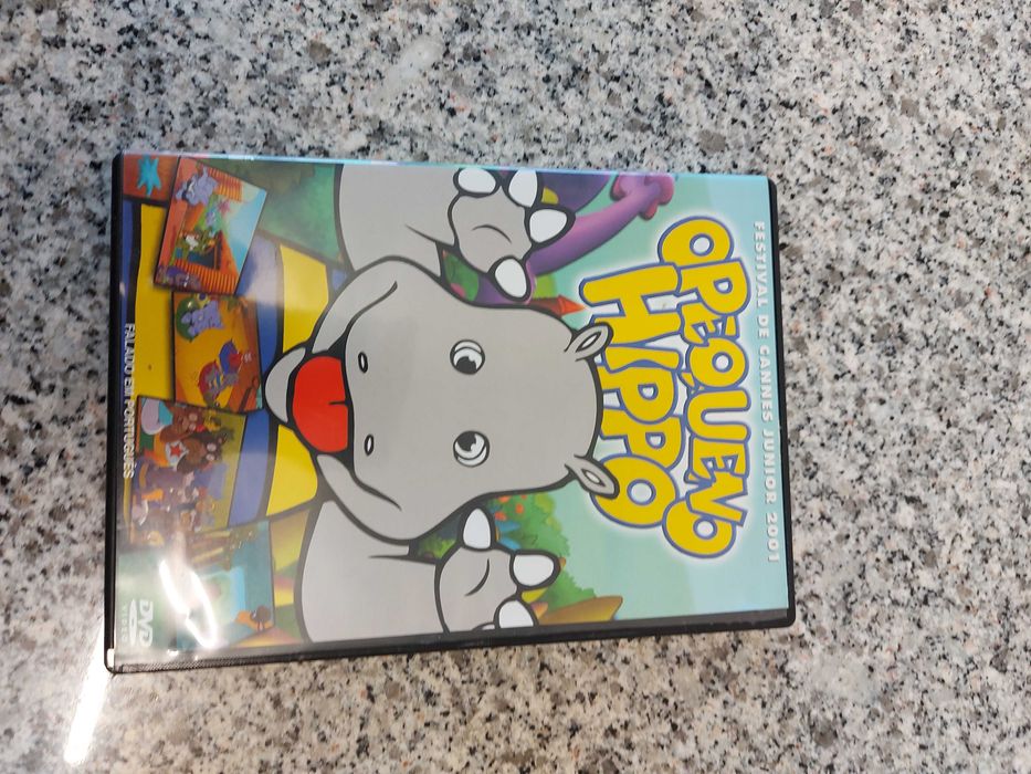 Dvd animação  o pequeno hippo