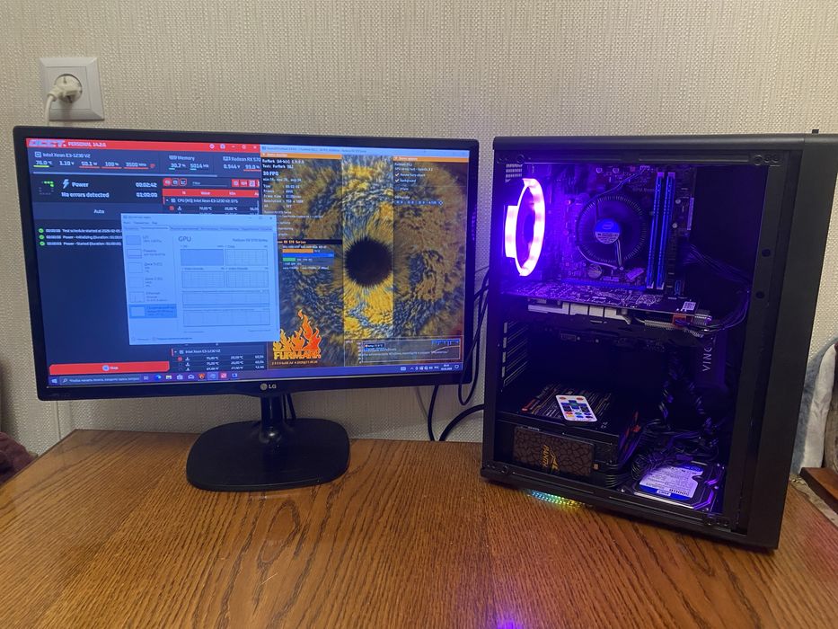 Игровой ПК i7 16gb RX570