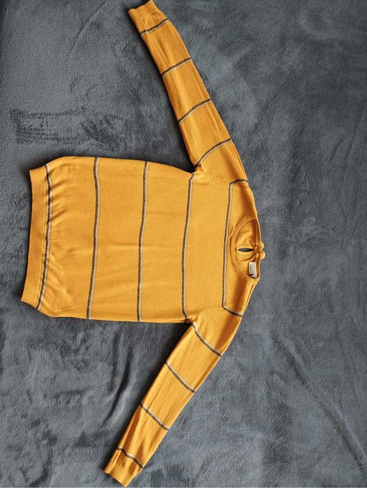 Uroczy, cienki, sweterek, długim rękawem, name it, roz. 122-128 cm