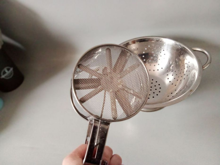 Сковородка сковорода Большая 5 литров,Друшлаг сито для муки Новые