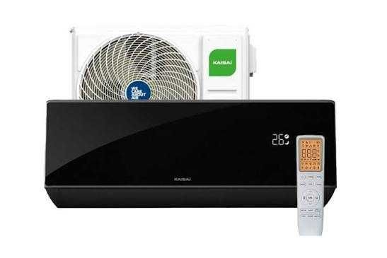 Czarny klimatyzator KAISAI PRO HEAT 5,2 kW | PREMIUM | Grzanie + WiFi