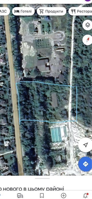 Склад ангар Івано-Франківськ-Львів комерція 0.62га