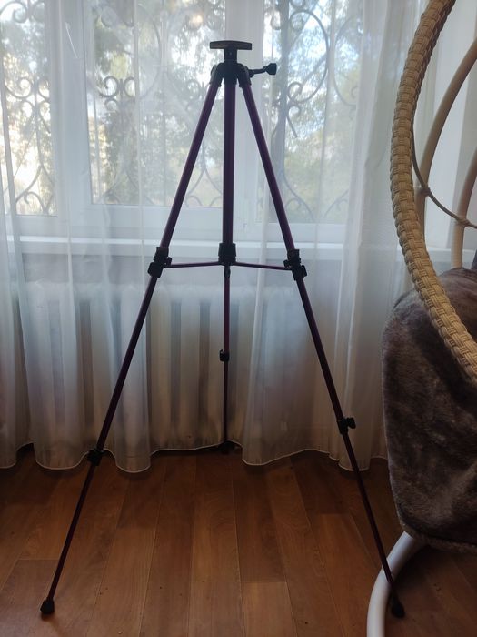 Мольберт- тренога. Есть штук десять.