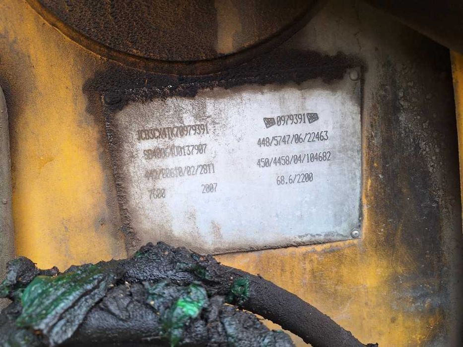 JCB 3CX SITEMASTER 2007r koparko - ładowarka 4x4 teleskop widły rekin