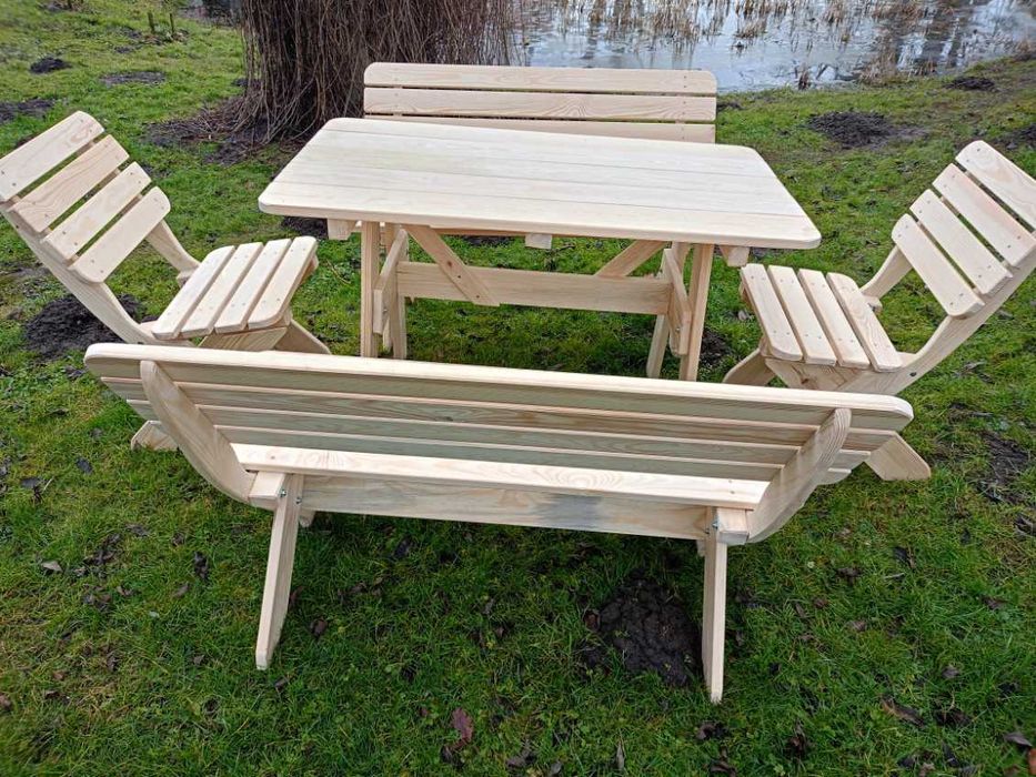 Meble ogrodowe sosnowe Wrocław transport! Promocja!