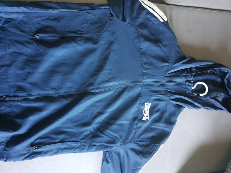 Nowy ortalion Lonsdale niebieski L