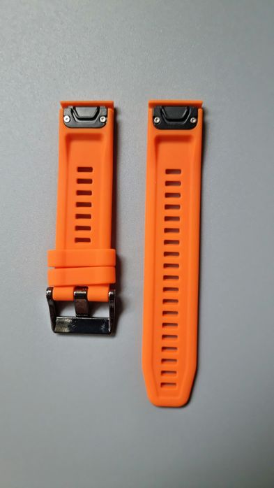 Silikonowy pasek Keweni do Amazfit Falcon pomarańczowy