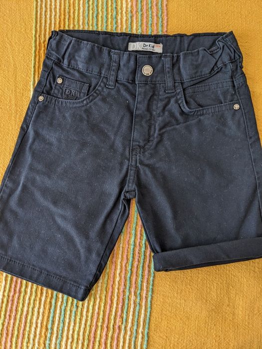 Calções de sarja menino