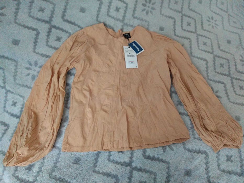 Bluzka damska z długim rękawem Zara nowa