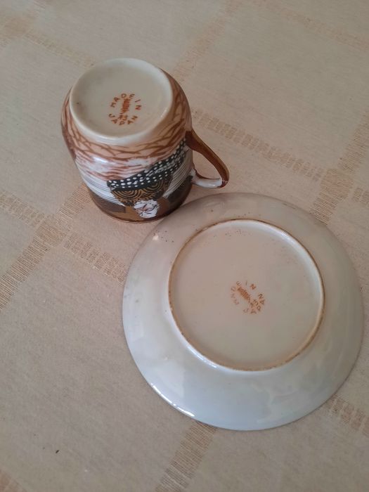 2 chávenas de café porcelana japonesa