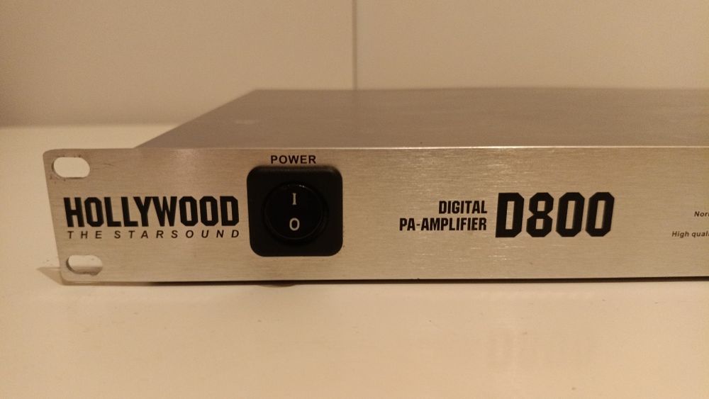 Wzmacniacz Hollywood D800 digital amplifire 2x 400W