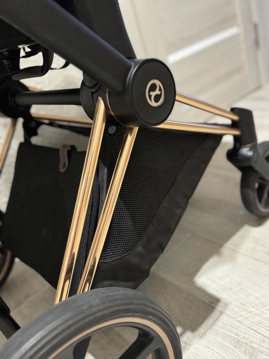 Коляска 2 В 1 Cybex Priam , Шасі Rosegold