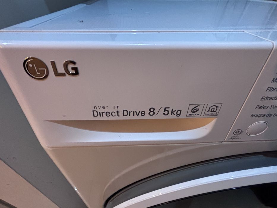 Maquina de lavar e secar LG