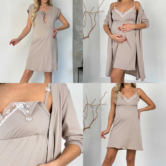 Комплект в пологовий для вагітних та годуючих 44-58