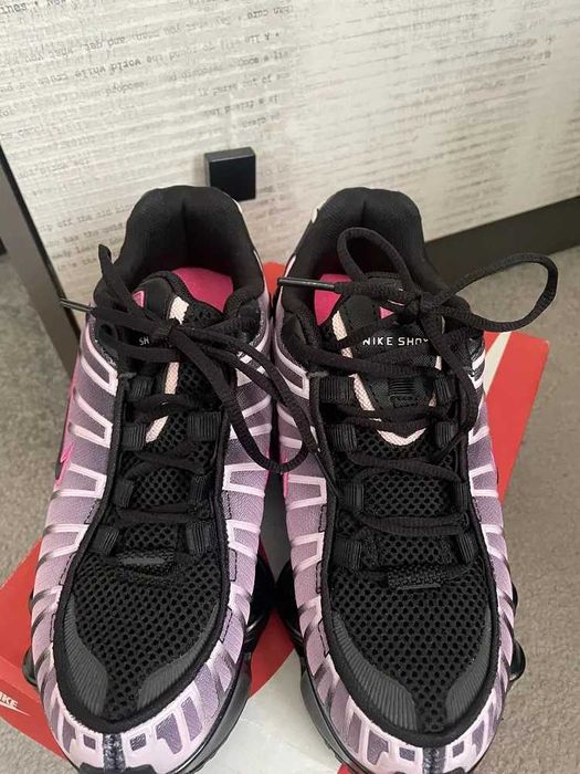 Nike“Shox TL” Czarny i różowy R.37.5