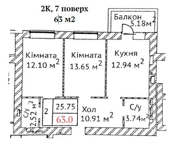 Без %2 кімн ЖК Київський маєток, поруч У квартал